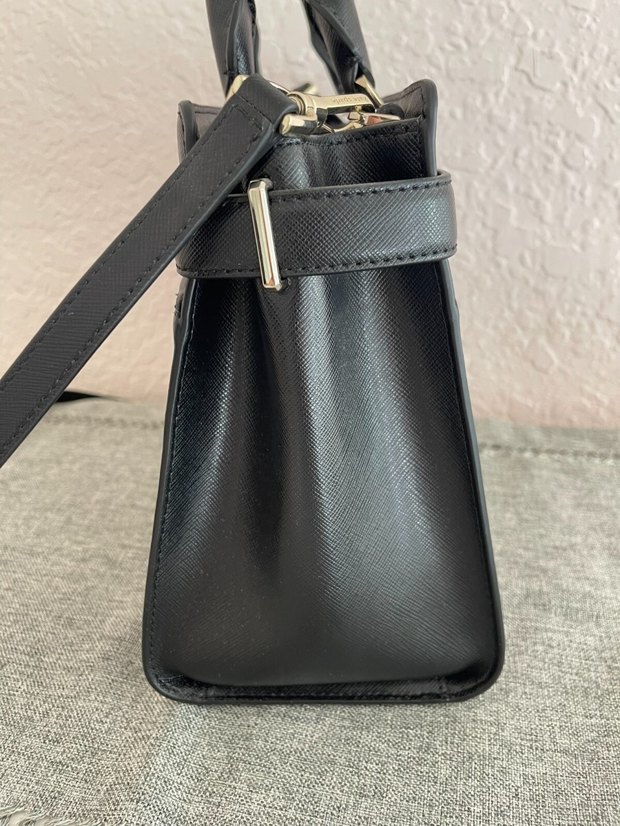 Kate Spade Staci Medium Satchel Bag in Black Color wkru6951
