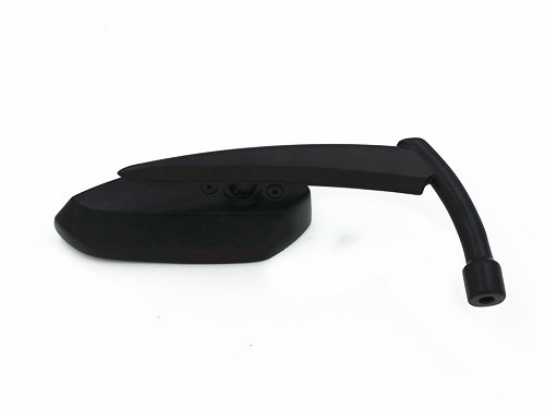 Black Blade Rearview Side Mirror For Harley Honda Kawasaki Suzuki Yamaha Cruiser - Picture 8 of 10
