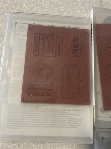 3 Stampin’ Up! Build a Blossom, eat Chocolate,Tag Alongs &1 coordinating Punch - Picture 7 of 11