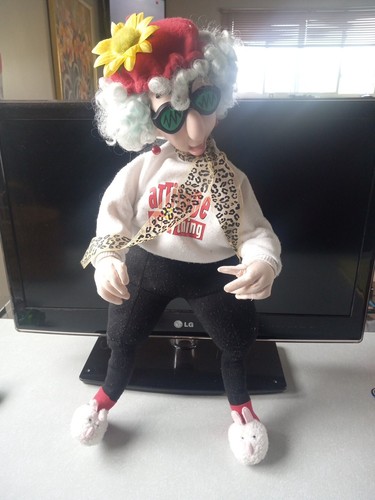 Maxine Attitude Is Everything 25” Hallmark Humorous Talking Doll Works Rare - Picture 2 of 5