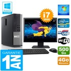 PC DELL 990 SFF Core I7-2600 RAM 4Go Scheibe 500 GB Wifi W7 Bildschirm 22 "