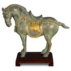 US SELLER - Bronze Tang Chinese Horse Sculpture