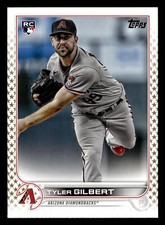 Tyler Gilbert 2022 Topps Gold Star SP #130b Arizona Diamondbacks Rookie RC *030