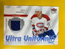 D57920  2007-08 Ultra Uniformity #UCH Chris Higgins