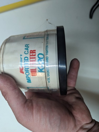 Vintage Kmart Oil Filter Toyota SAAB IMPORTS k-mart MUSTANG II Volvo MGB USA S4R - Picture 6 of 11