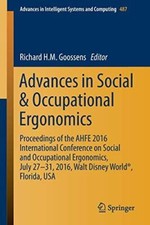 Advances in Social and Occupational Ergonomics: Proceedings of
