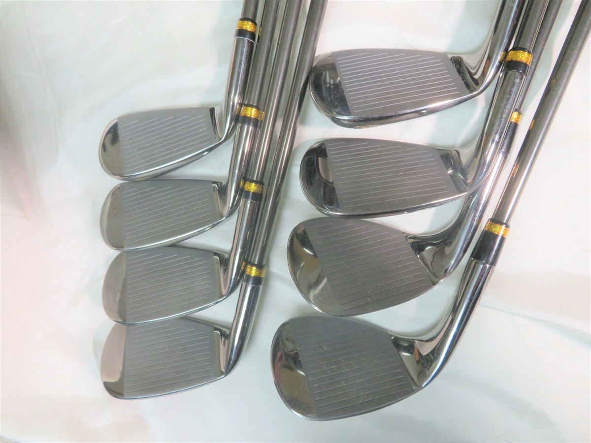 8642 maruman MAJESTY PRESTIGIO FV-R 7本 L MARUMAN MAJESTY PRESTIGIO GOLD PREMIUM 8PC R-FLEX IRONS SET