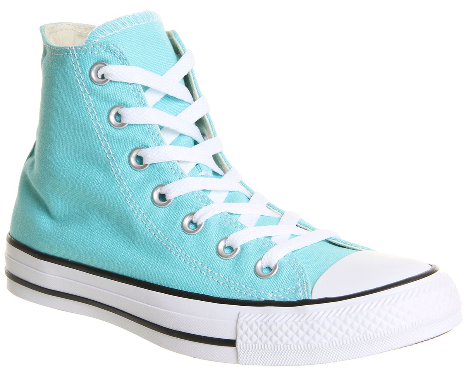 Converse Chuck Taylor All Star Aqua Canvas Damens Hi Sneakers Converse Chuck Taylor All Star Aqua Canvas Damens Hi Sneakers