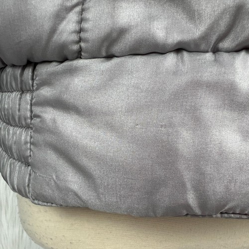 Ellesse VTG Jacket Womens M Silver Colorblock Sleeve Full Zip Made in Italy - Picture 21 of 24