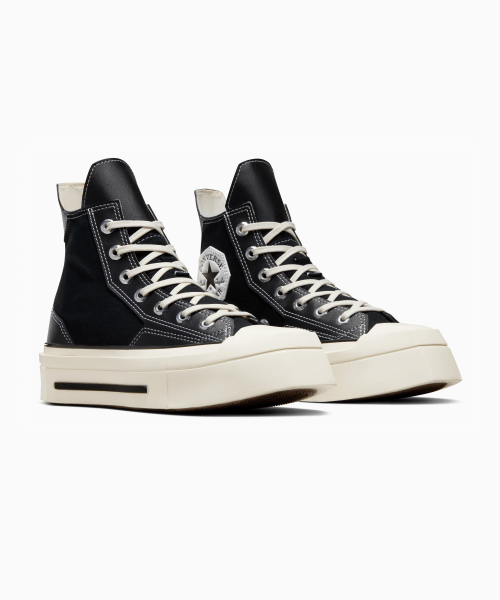【新品】CONVERSE CT70 ローカット 25cm 海外展開 New Converse Chuck 70 De Luxe Squared Sneakers - Black