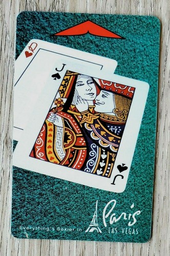Las Vegas Paris Everything's Sexier in Paris Queen Jack Casino Room Key