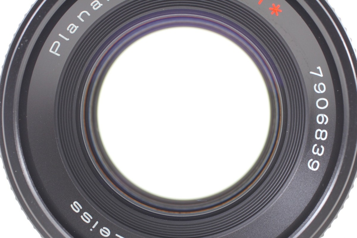 【良品】CONTAX Planar T*50mm F1.4 MMJ Top MINT w/Box] Contax Carl Zeiss Planar T* 50mm F1.4 MMJ