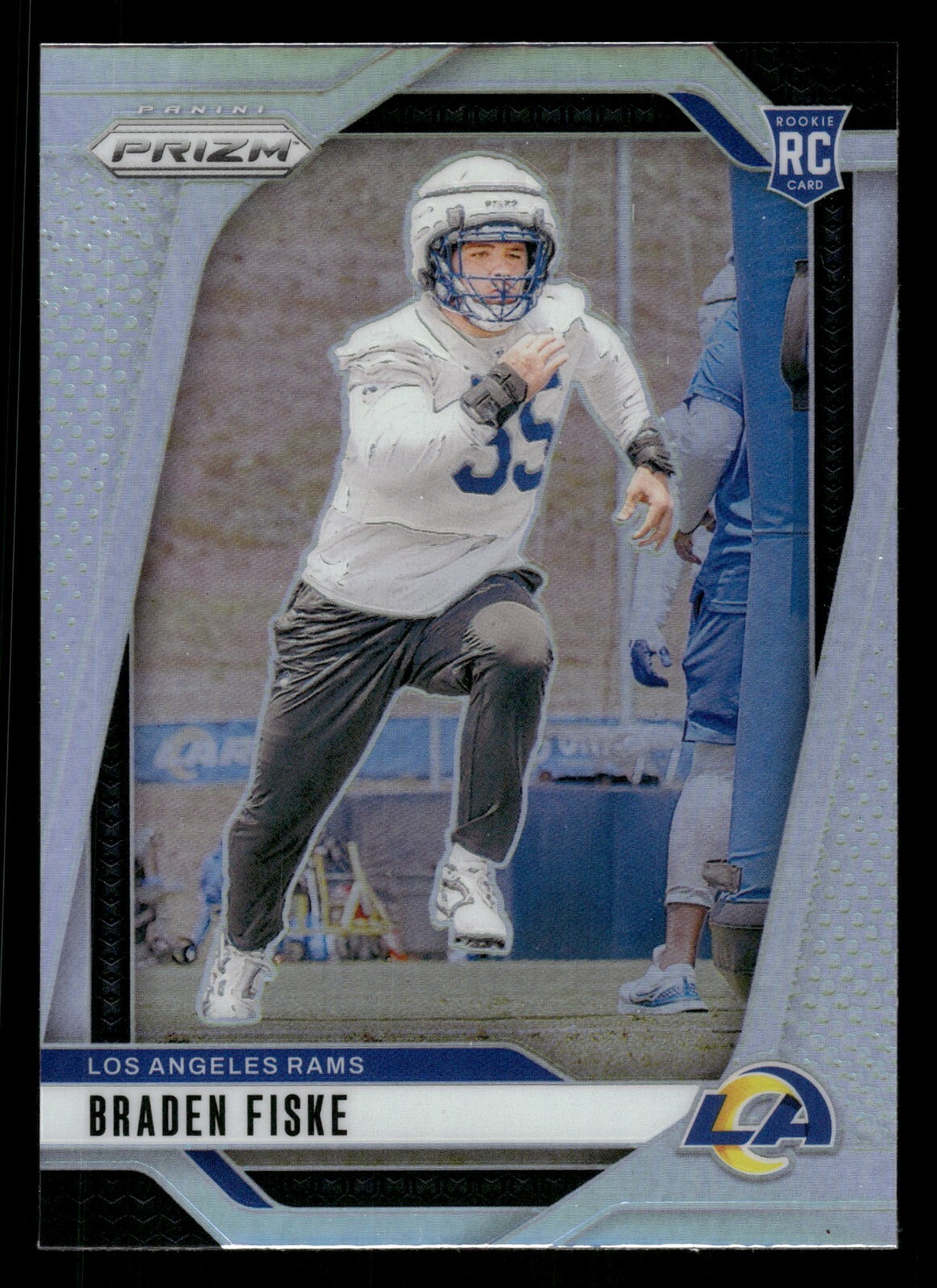 2024 Panini Prizm - Rookies #310 Braden Fiske (RC) (Silver)