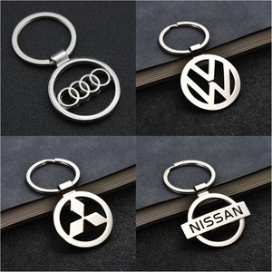 3D Metal Double Side Car Logo Hollow out Keyring Key Chains Holder for VW