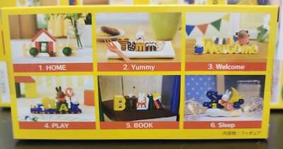 キャラクターグッズ Re-MeNT - miffy and friends collection of words Re-Ment Miffy and Friends Collection of Words Series Cute