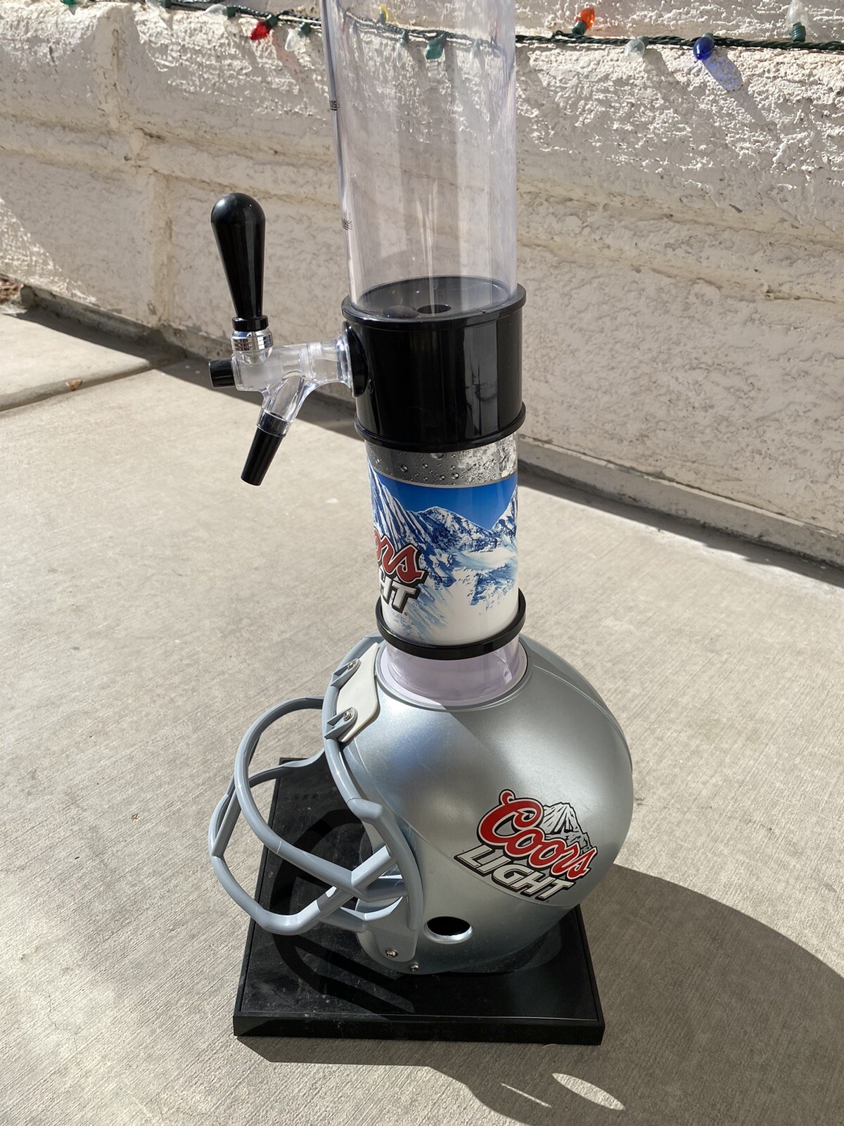 Foot Ball Helmet beer tube dispenser eBay