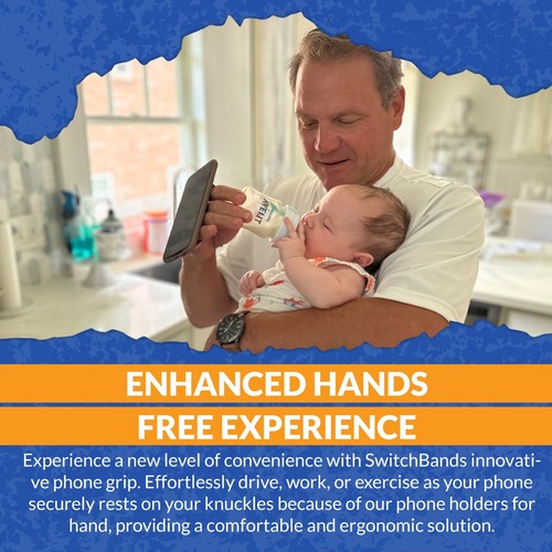 Universal Phone Grip Straps for Secure Handling | Reversible - 第 50/92 張圖片