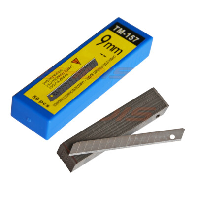 9mm Snap-Off Replacement Blades for OLFA Utility Knives Paper Cutting Tools USA