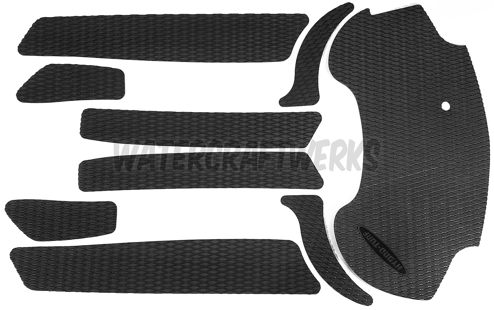 Hydro-Turf Yamaha Fxsho Ho FZR FZS Matte Set - Dunkelgrau Geformt D 3m - Hydro-Turf Yamaha Fxsho Ho FZR Matte FZS Matte FZR Set - Dunkelgrau Geformt D 3m - aad743