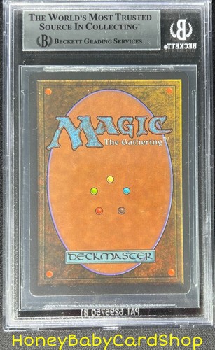 MTG 3rd Edition Revised 1994 Thoughtlace BGS 9.0 MINT Old School 93/94 - Picture 2 of 6