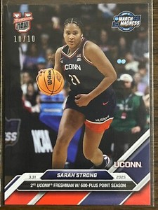 2024-25 Topps Bowman U Now #106 Sarah Strong UConn Huskies RED 10/10