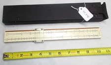 K&E, Keuffel & Esser Vtg N4041 Slide Rule & Case, Pat'd June 5, 1900, USA