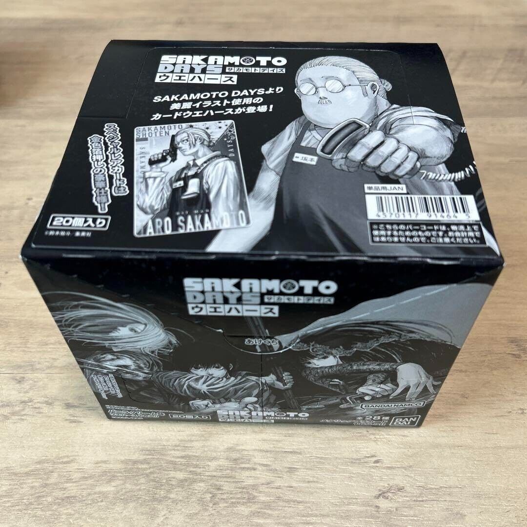 Illustrated by author SAKAMOTO DAYS Wafer Cards BANDAI 1BOX Illustrated by author SAKAMOTO DAYS Wafer Cards BANDAI 1BOX