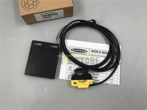 1PZ NUOVO per BANNER QS18VP6LP sensore e interruttore di prossimità spedizione veloce - Foto 3 di 7
