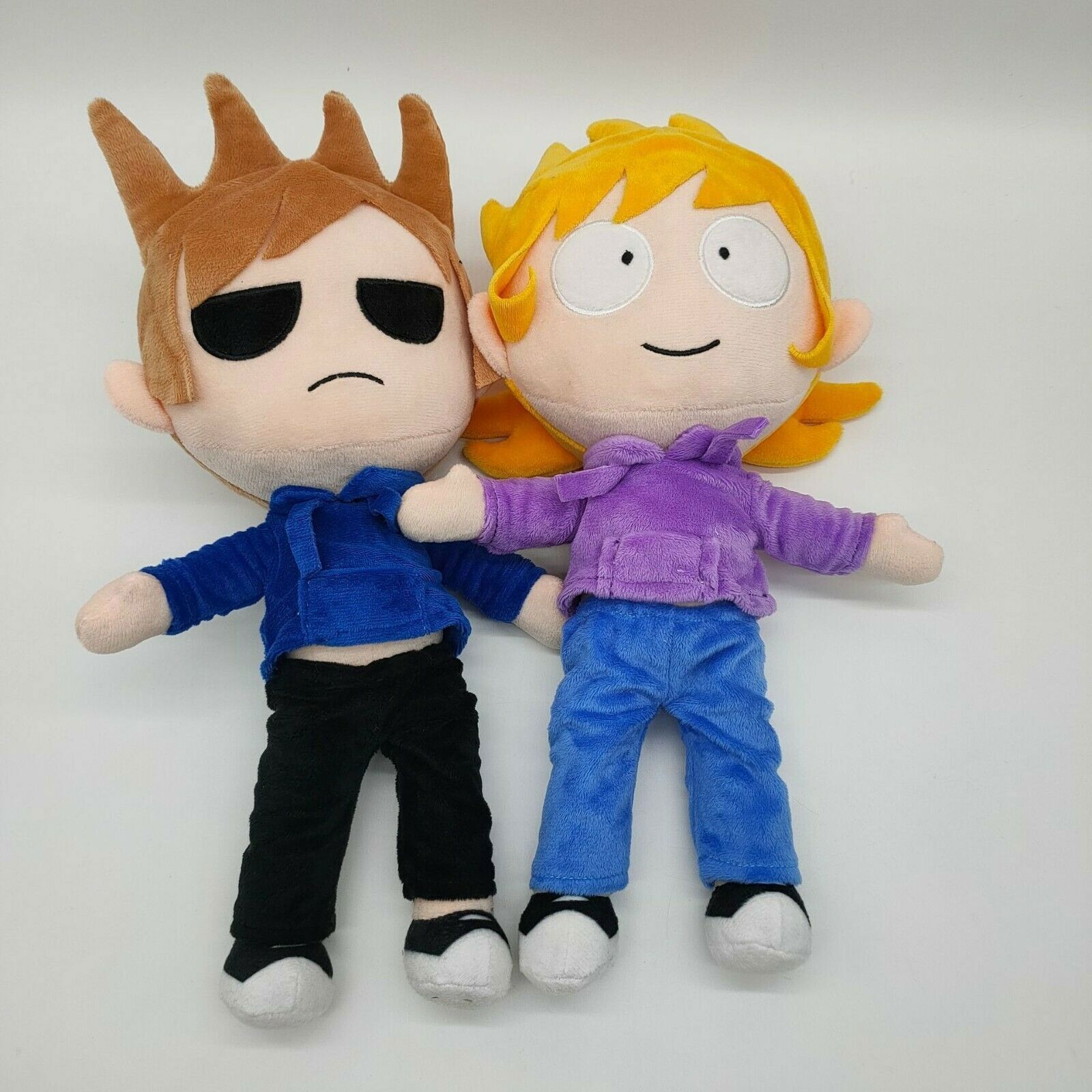 Pack De 4 Peluches Eddsworld Edd Tord Matt Tom 33cm