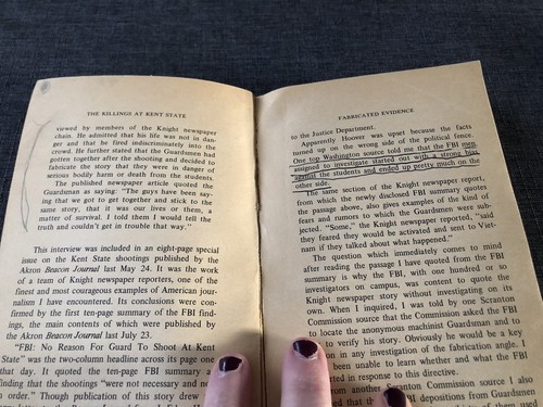 The Killings At Kent State How Murder Went Unpunished by I. F. Stone 1971 PB - Picture 4 of 5