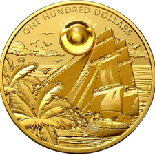 RUM Harewood 1780 Oldest Spirits 2 Oz Gold Münze, Barbados 2018