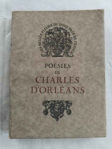 POESIES DE CHARLES D'ORLEANS 1926 PIAZZA GRAVURE VELIN COURTOIS - Picture 3 of 4
