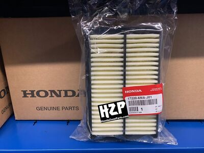 #ad #ad 17220 6MA J01 GENUINE HONDA ACCORD CR V ENGINE AIR FILTER HYBRID ONLY $23.56