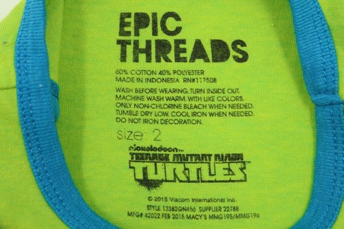 Carters Epic Threads Toddler Boys Lot 4 Graphic T-Shirts Shorts Set Size 2T - Picture 8 of 8