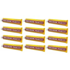 Simichrome Happich Metal Polishing Car Paste 390050 Bakelite Test 1.76oz 12 Pack