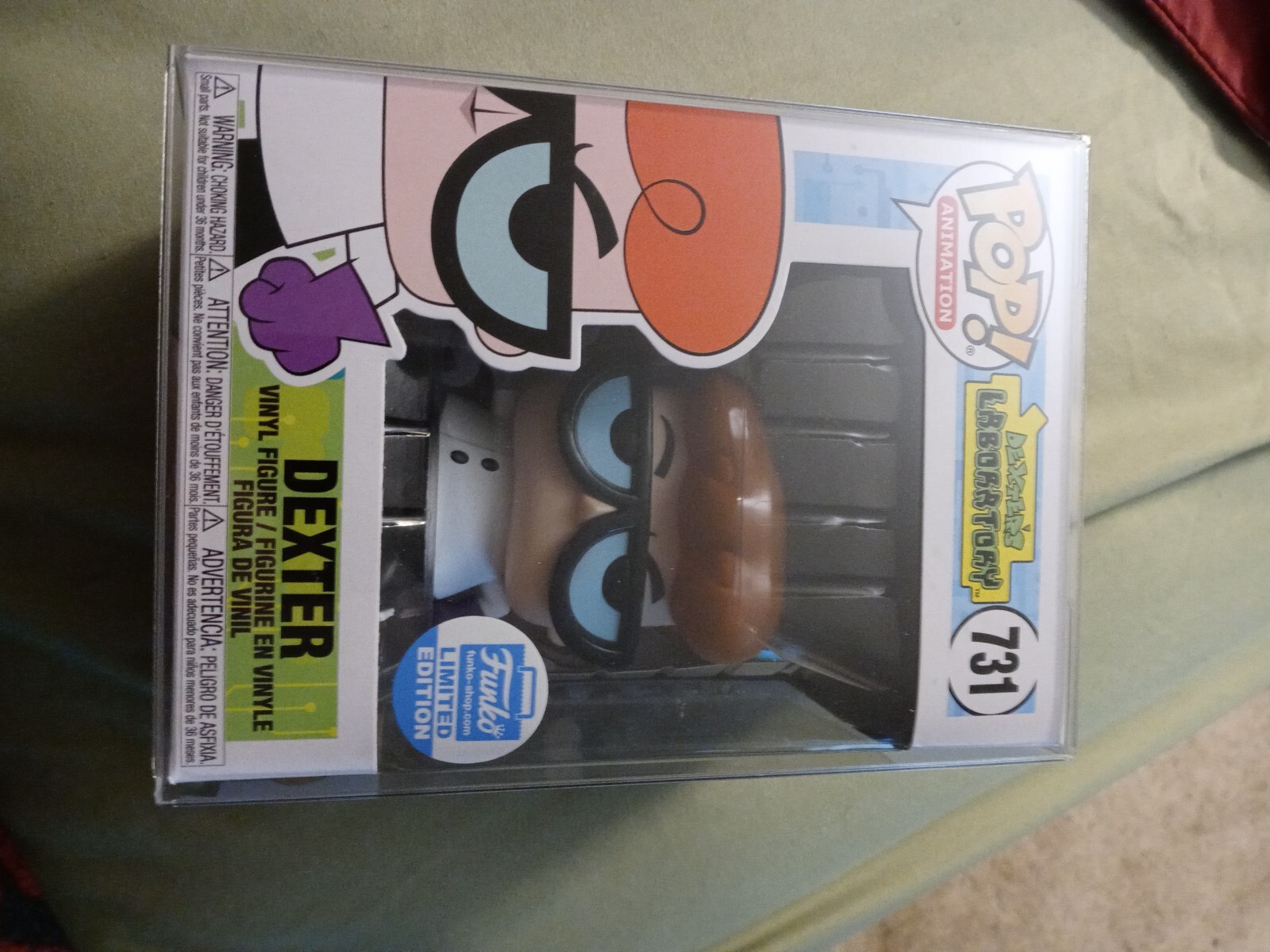 Funko Pop Dexter'S Laboratory #731 Dexter, Exclusivo De Funko Shop