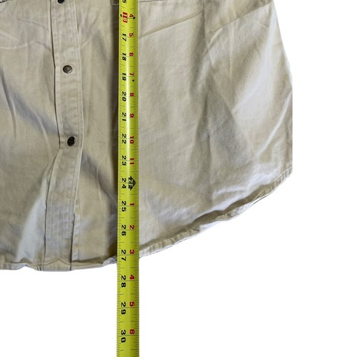 Ralph Lauren Women’s Utility Shirt Sz L 1967 Cotton Twill Classic EUC Pockets - Picture 5 of 10