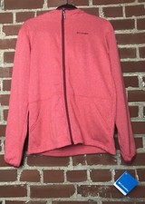 Columbia Youth Clearmont Full Zip Up Fleece Jacket Size XL