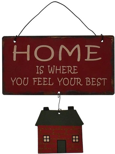 Rustic Metal Home Sweet Home Sign for Home Decor - Picture 12 of 22