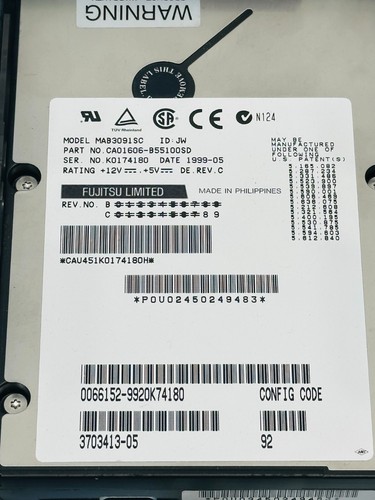 Sun 544 256MB RAM | 9.1GB Hdd SCSI | MicroSparc II STP1012APGA CPU Industrial PC - Picture 13 of 18