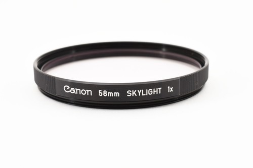 **TOP MINT+ Almost unused** Canon 58mm Screw-In Filter Skylight 1x Japan 2148104 - Picture 2 of 7
