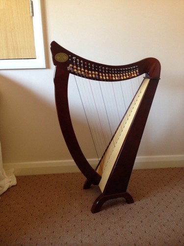 Elysian Bardic 22 String Harp Clive Morley Harp