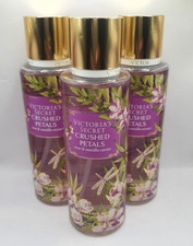 VICTORIA'S SECRET CRUSHED PETALS BODY MIST 8.4 FL OZ SET OF 3 
