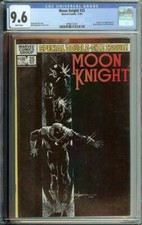 Moon Knight #25 CGC 9.6 Origin & 1st App Black Spectre 1982