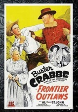 DVD Frontier Outlaws (1944) NEW Buster Crabbe