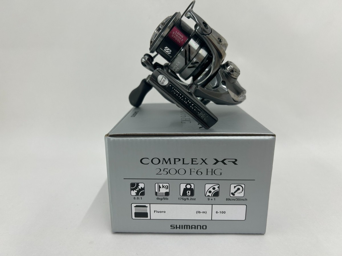 シマノ COMPLEX XR 2500 F6 HG 2500 F6 COMPLEX XR コンプレックスXR SHIMANO(シマノ) 自重175g