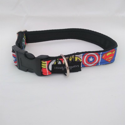superhero dog collars