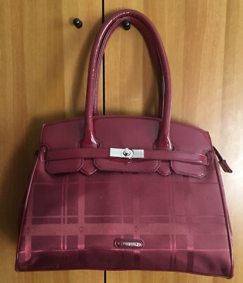 Borsa da lavoro uomo a cartella con tracolla - eko - bordeaux - Stileo.it