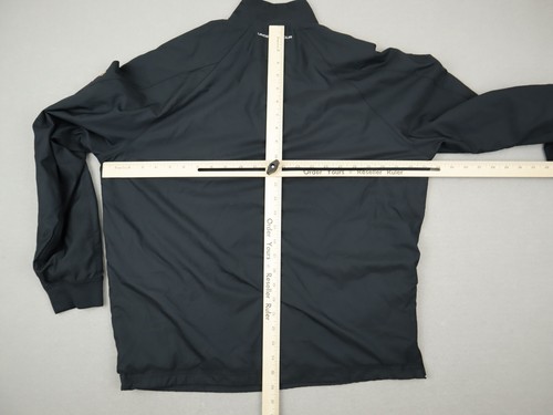 Maryland Terrapins Jacket Men Medium Black Solid 1/4 Zip Under Armour Adult M - Picture 9 of 11