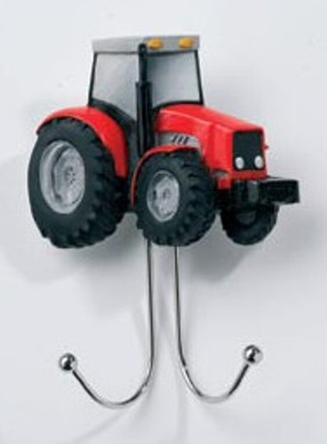 Country Artists Tractor Wall Hook - Red or Blue - Picture 3 of 3